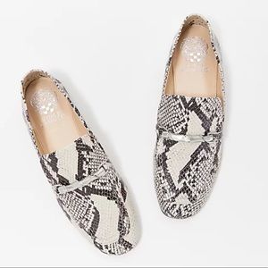 Vince Camuto Leather Slip-On Loafers - Perenna 9.5